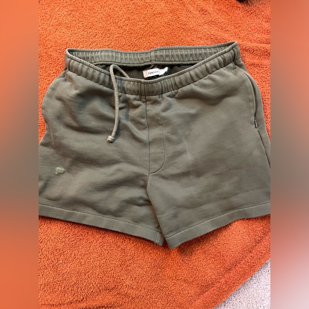 Pangaia drawstring sweat shorts
